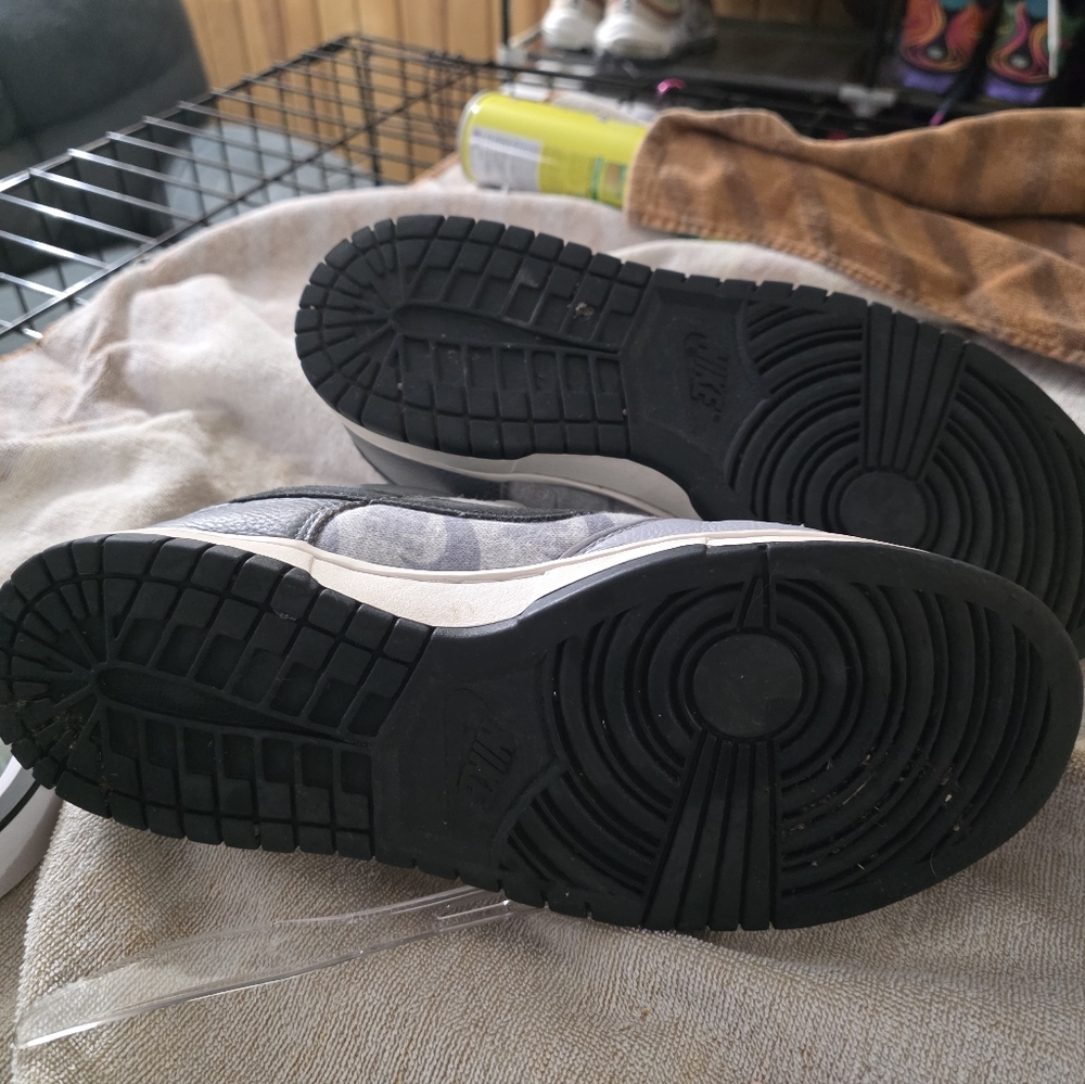 Nike Dunk Low "Copy/paste" Gray Low-Top Men's Sneakers Size 10m - Picture 6 of 7